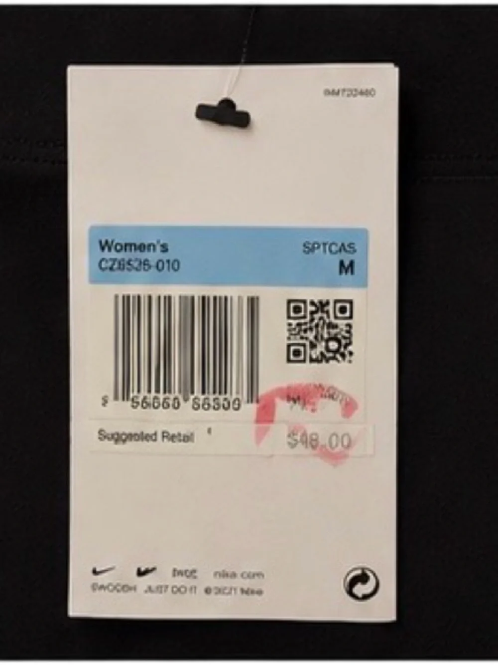 Nike Sportswear Classics High Waisted Graphic Leggings Black White NWT M